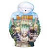 2023 Hot Sale Dr Stone 3D Printing Hoodies Anime Dr Stone Hoodie Sweatshirt Boys Cartoon Casual - Dr. Stone Shop